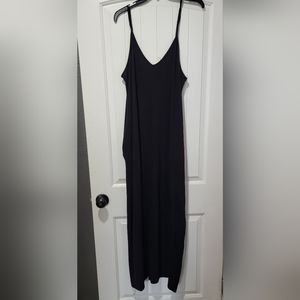 Black Zanana Premium maxi dress with pockets. Size XL